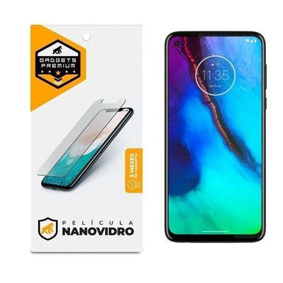Kit Capa Defender Black e Pelicula Nano Vidro para Xiaomi Redmi Note 8 pro - Gshield