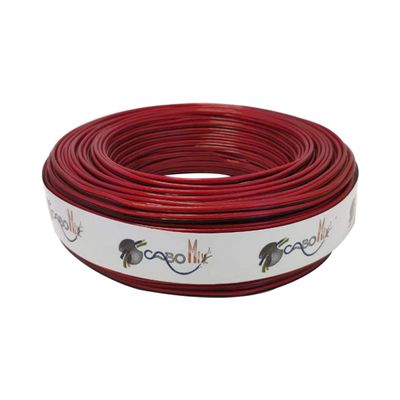 Fio Som Bicolor 2X16-1,00 100M Alum Cobreado
