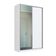 Guarda Roupa Solteiro Branco 147x59,8x235cm 1 Espelho 2 Portas 3 Gavetas RC 2004 Emovell