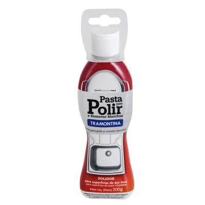 Pasta para Polimento e Remoção de Manchas em Aço Inox Tramontina Design Collection 200 g
