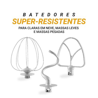 Batedeira Planetária Philco Concept 5L 900W Turbo PBP90A 220V