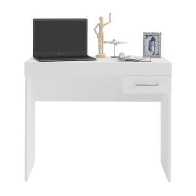 Escrivaninha P/ Cooler Branco Com 1 Gaveta Artely