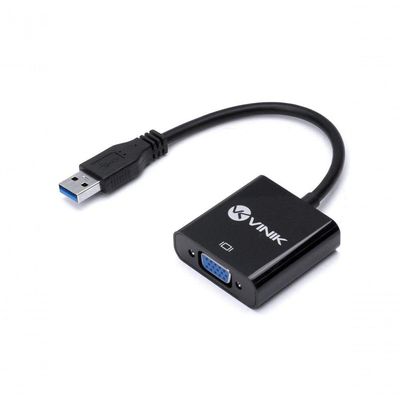 Adaptador Vga Femea Para Usb Macho - Vgafusbm