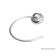 Porta Toalha Argola Abs/Aluminio Design Cromado