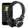 Fone De Ouvido Bluetooth Micro Sd Mp3 Rádio Fm Player - Preto