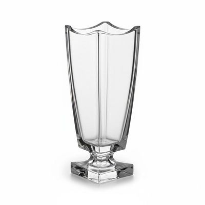 Vaso em cristal com pé L'Hermitage Noble 36,4cm: Imponência e brilho para sua decoração