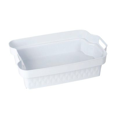 Cesta Organizadora Multiuso 3,4 Litros Plasvale Branco