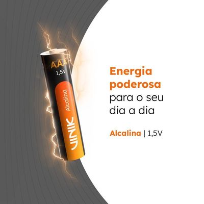 Pilha Alcalina Aaa C-4 1.5v - Vp3ab4a