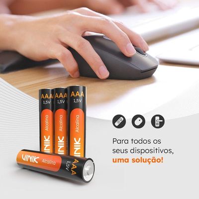 Pilha Alcalina Aaa C-4 1.5v - Vp3ab4a