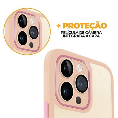 Capa para iPhone 14 - Lite Rosa - Gshield