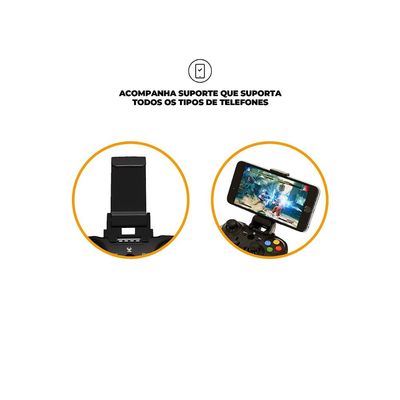Controle Gamepad Joystick Bluetooth compatível com IOS / ANDROID / PC / PS3 / PS4 / SWITCH - Verde