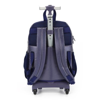 Mochila Up4you Juvenil De Rodinha Roxo - Luxcel