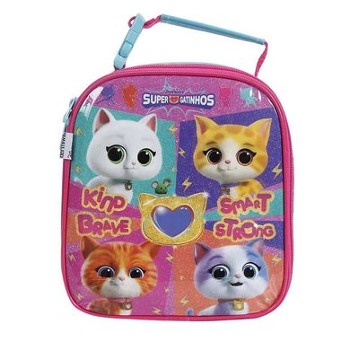 LANCHEIRA SOFT SUPER GATINHOS DERMIWIL