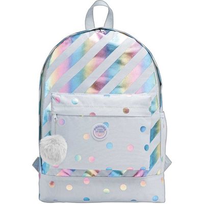 MOCHILA ACADEMIE LISTRAS E POAS HOLOGRAFICA TILIBRA