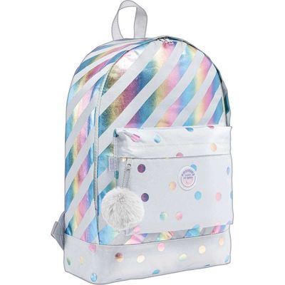 MOCHILA ACADEMIE LISTRAS E POAS HOLOGRAFICA TILIBRA