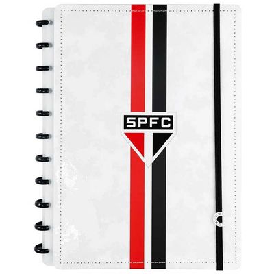 CADERNO INTELIGENTE G SAO PAULO TRICOLOR PAULISTA BRANCO