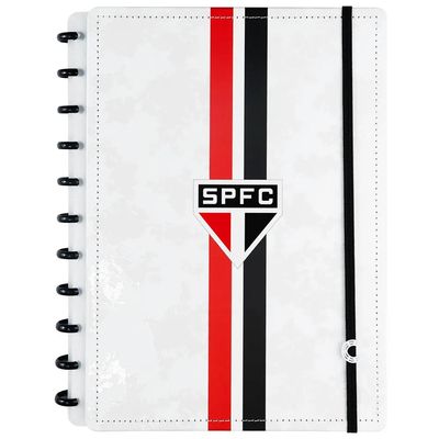 CADERNO INTELIGENTE G SAO PAULO TRICOLOR PAULISTA BRANCO