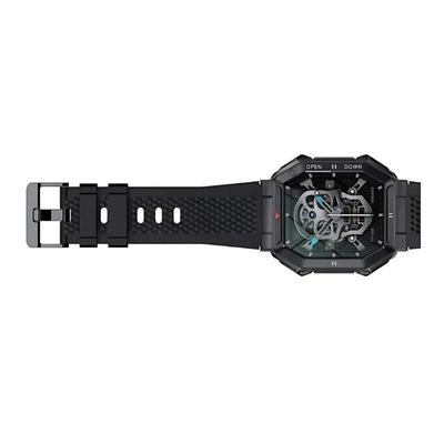 Smartwatch com Monitor Cardíaco - Preto - Verde