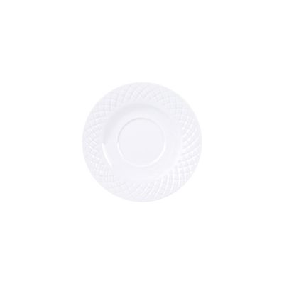 Conjunto Xícara e Pires de Chá Tramontina Ingrid em Porcelana Decorada 185 ml 2 Peças
