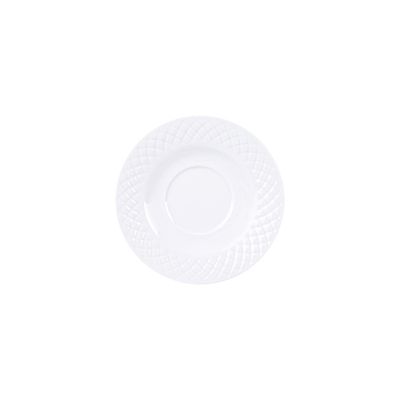 Conjunto Xícara e Pires de Chá Tramontina Ingrid em Porcelana Decorada 185 ml 2 Peças