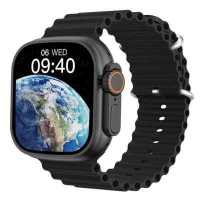 Relogio Smartwatch Hw Ultra Mini2 41mm +7 Pulseiras Com Chat GPT - Preto