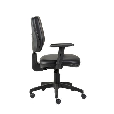 Cadeira de Escritório Giratória Corporate Executiva Roal Preto