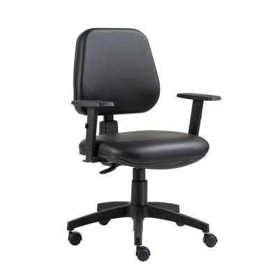 Cadeira de Escritório Giratória Corporate Executiva Roal Preto