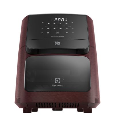 Air Fryer Oven Electrolux por Rita Lobo 12L Digital Vermelha Escura Experience 1700W (EAF86) 220V