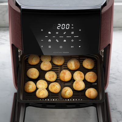 Air Fryer Oven Electrolux por Rita Lobo 12L Digital Vermelha Escura Experience 1700W (EAF86) 220V