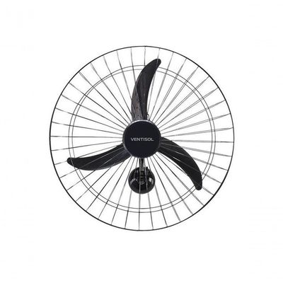 Ventilador De Parede Ventisol New Premium 60cm Preto 220V