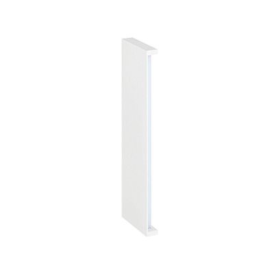 Arandela Stella Reflex Led 42cm Ip65 12w Bivolt Branco - 3000k - Luz Amarela