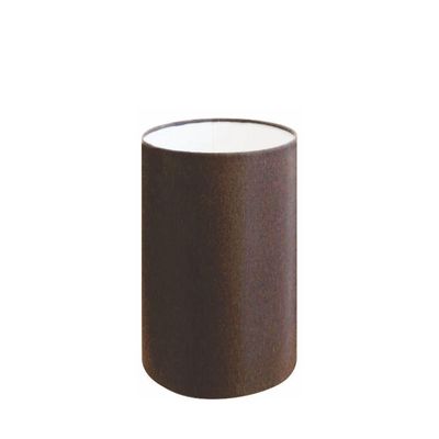 Cúpula Abajur E Luminária Cilíndrica Vivare Cp-7002 ø13x30cm - Bocal Nacional Café