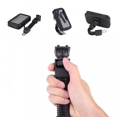 Suporte Case Capa Celular A Prova D'agua Gps Moto Bike