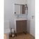 Gabinete Para Banheiro Com Pé Ferrara 80 Cm Branco/jequitiba