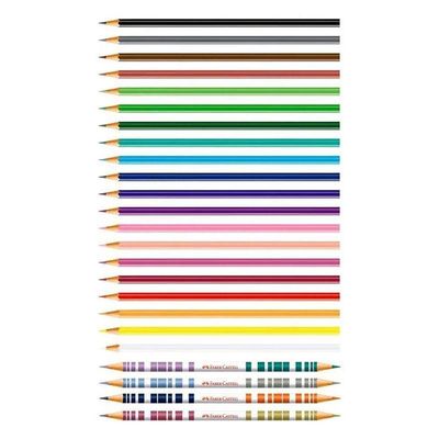 Lápis De Cor Ecolápis 120124 20 Cores + 4 Bicolor - Faber Castell