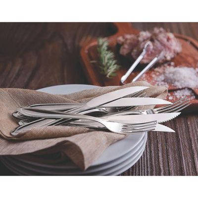 Faqueiro Tramontina Laguna Em Aço Inox Com Facas Para Churrasco 16 Peças