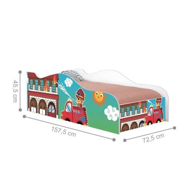 Mini Cama Fun Usinho Bombeiro