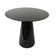 Mesa Lateral Cone Redonda 41Cm Laqueada tonalidade principal Preto.