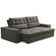 Sofá Retrátil Reclinável Para Sala 3 Lugares 200cm Neruda F04 Veludo Marrom Escuro - Lyam Decor