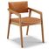 Cadeira Para Sala de Jantar Estar Living Giorgia L02 Couríssimo Canela - Lyam Decor