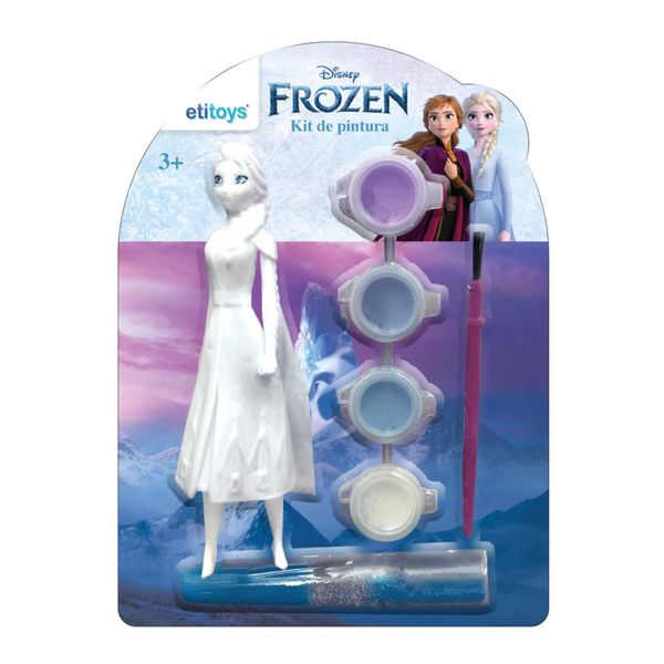 Kit Pintura Frozen 4 Peças Etitoys