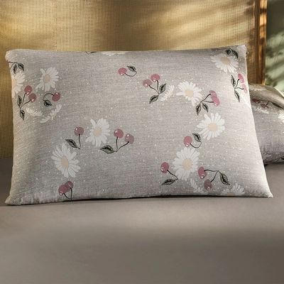 Jogo Cama Solteirão 2 Pcs Malha Algodao Cerise Altenburg