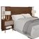 Cabeceira Para Cama Casal Extensível Reflex Marrom Caemmun
