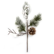 Enfeite de Natal Pick Snow Le Branco 30cm