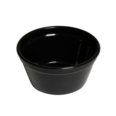 Ramequim Cheff 240ml Preto em Policarbonato