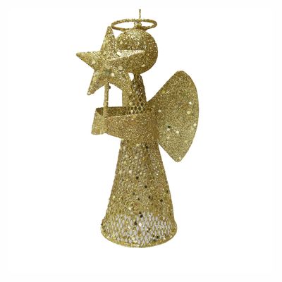 Decoração Natal Le Anjo 7x15cm Dourado