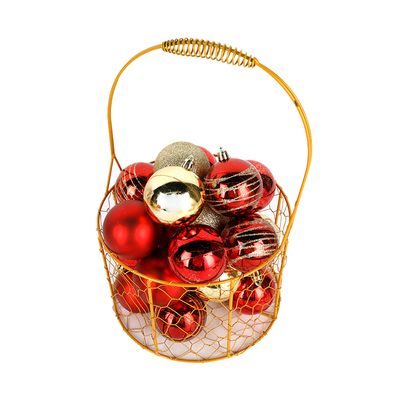Tubo Bola Natal Le 6cm com 30 Unidades