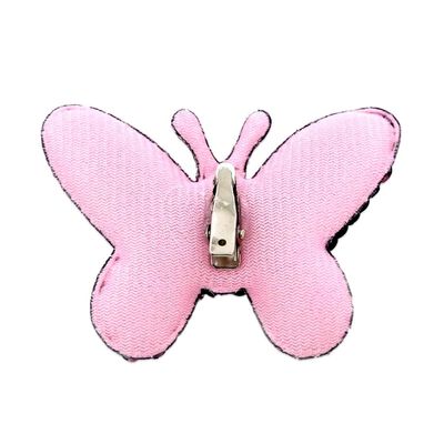 Presilha Natal Le Borboleta Rosé Gold com 3 Unidades