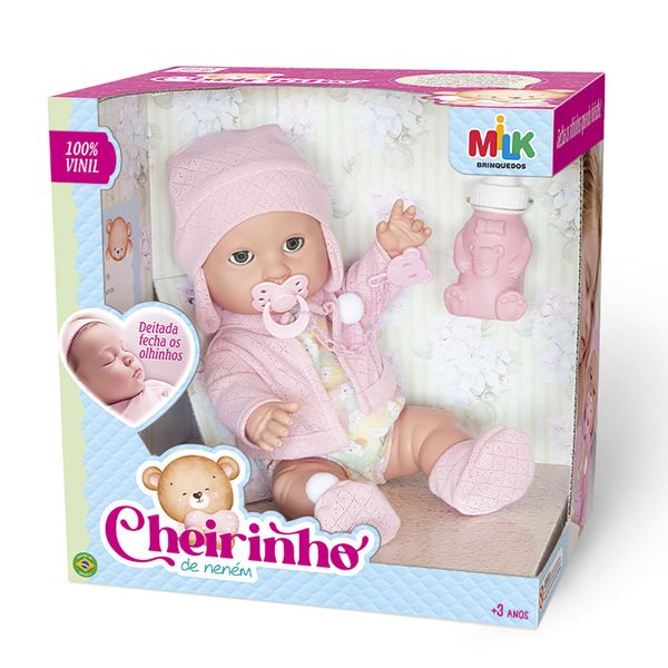 Boneca Cheirinho de Neném Milk