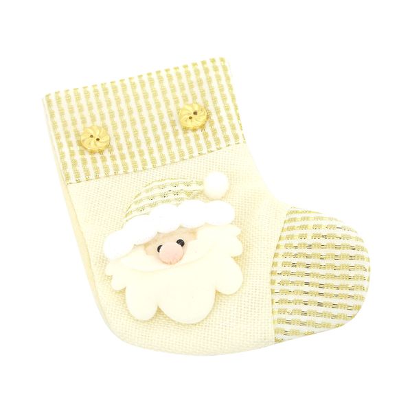 Bota Decorativa Le Natal 16cm Dourado